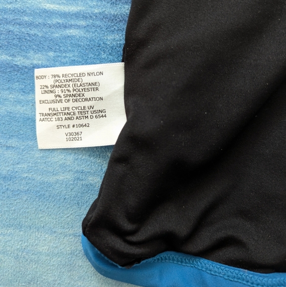 💙 Coolibar Kaylana Tank Top UPF 50+, Size Small in blue 💙 - Picture 8 of 12